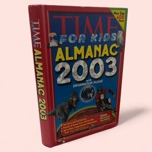 Y2K 2003 Time Almanac for Kids Rare Library Binding Children’s Hardcover Book